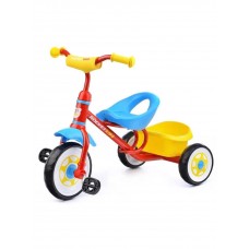 Rocket Велосипед детский трехколесный, колеса EVA 10"/8", цвет красно-синий
